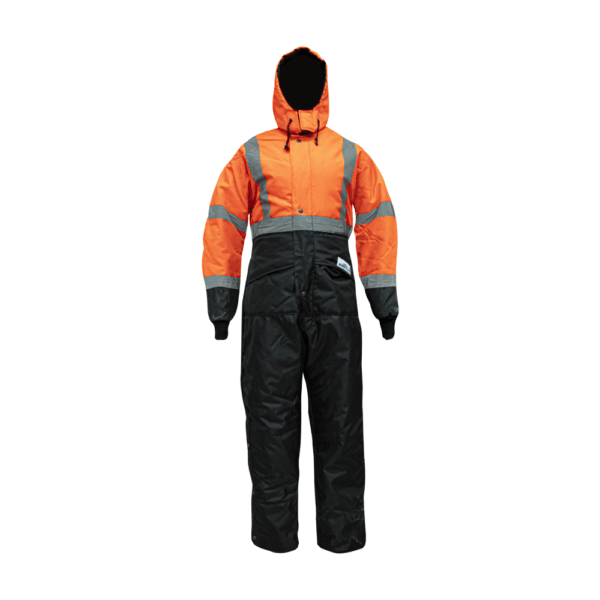 Overol Negro/Naranja